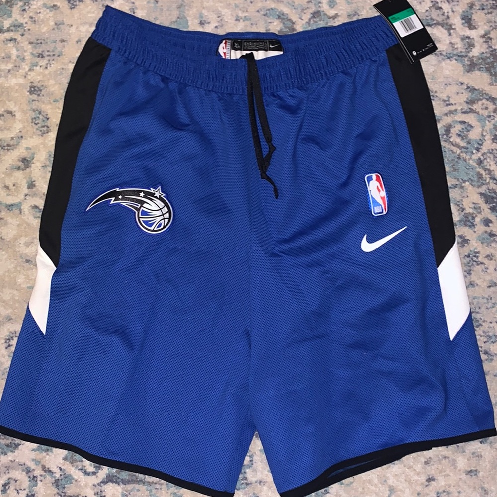 New Nike Orlando Magic Player Issue Shorts